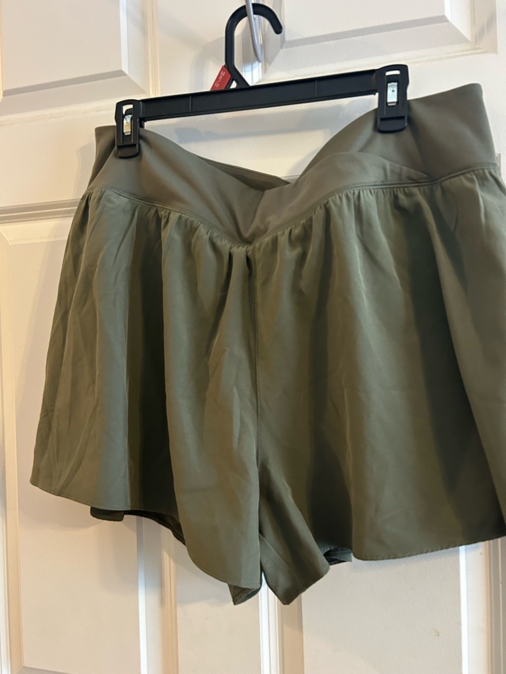 Maurices Olive Green High-Waist Skort